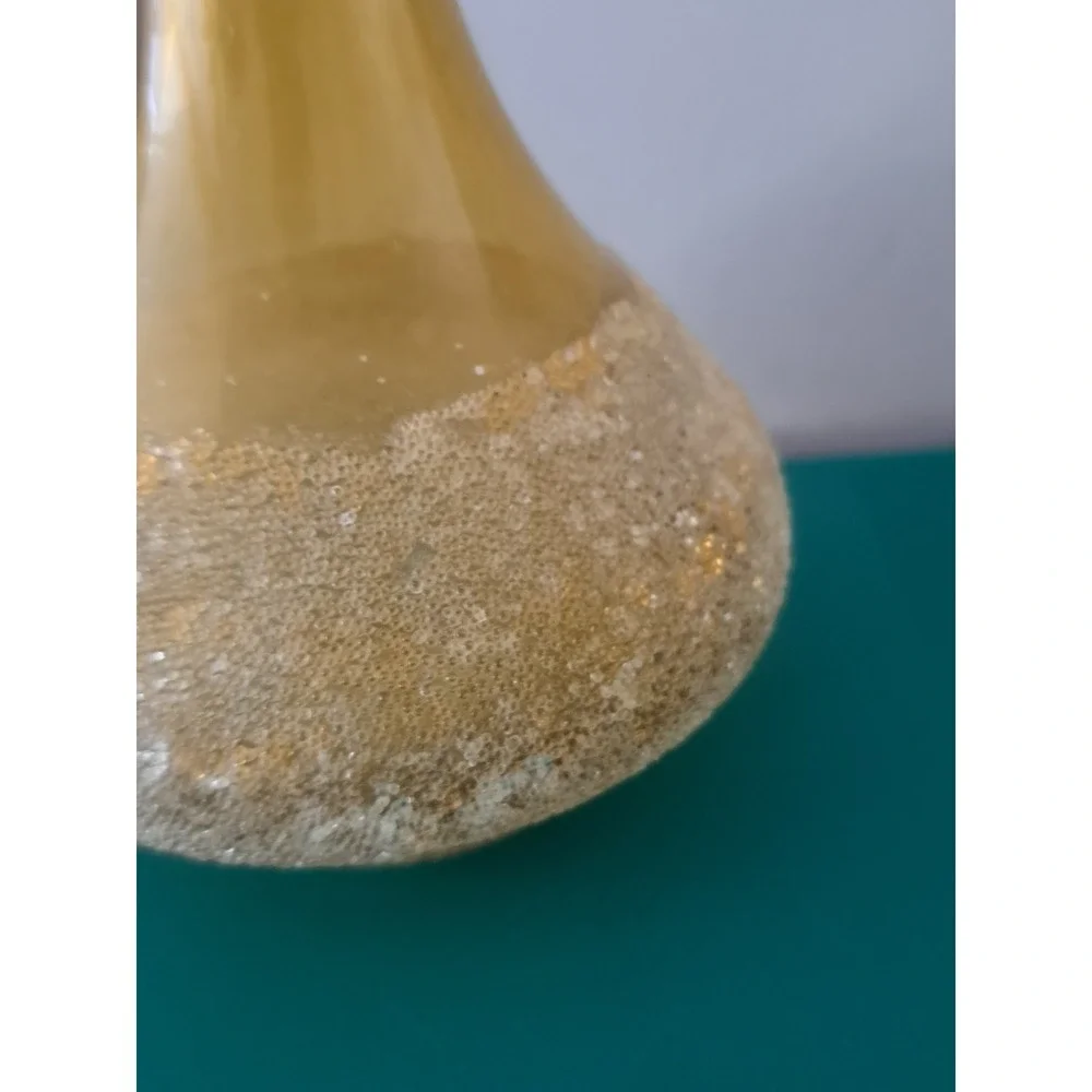 Pier Imports Gold Roman Vase with Glitter Base, 4-5/8 inch